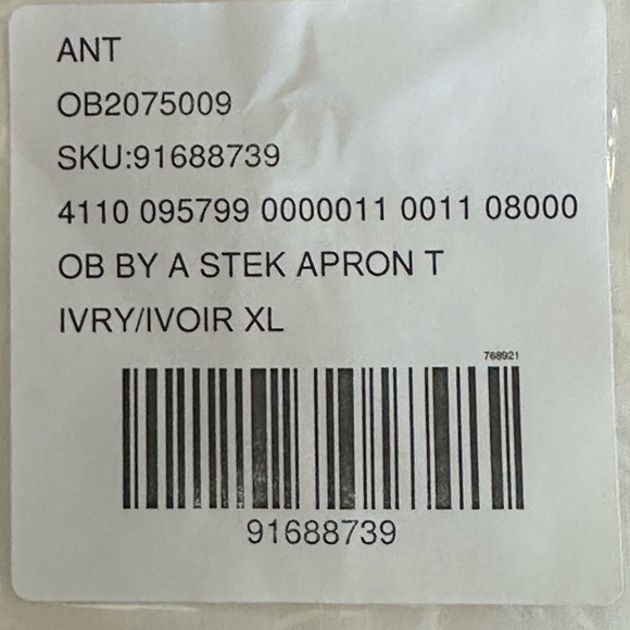 Anthropologie Open Back Apron Tank Top Size XLarge New with tags in bag - Picture 7 of 7